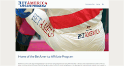 Desktop Screenshot of betamerica-affiliates.com