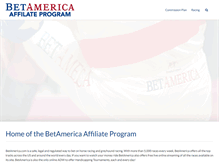 Tablet Screenshot of betamerica-affiliates.com